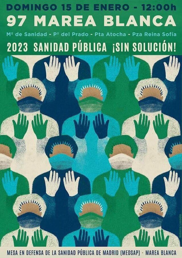 2023 Sanidad Pública ¡Sin Solución!