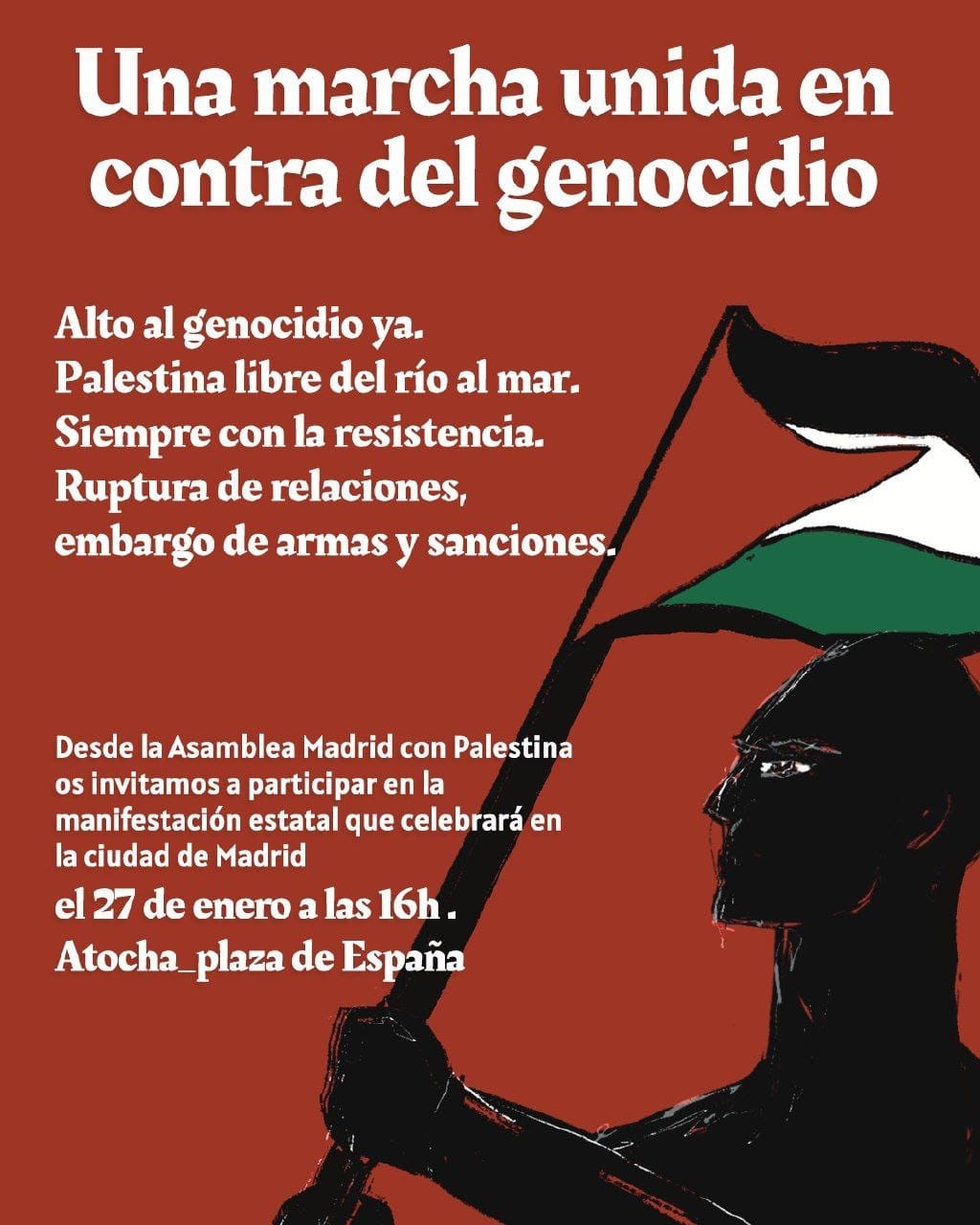Marcha unida contra el genocidio