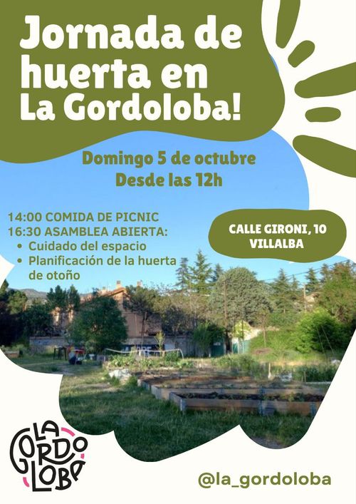 Jornada de huerta en La Gordoloba