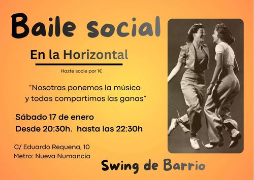Baile social Swing de Barrio