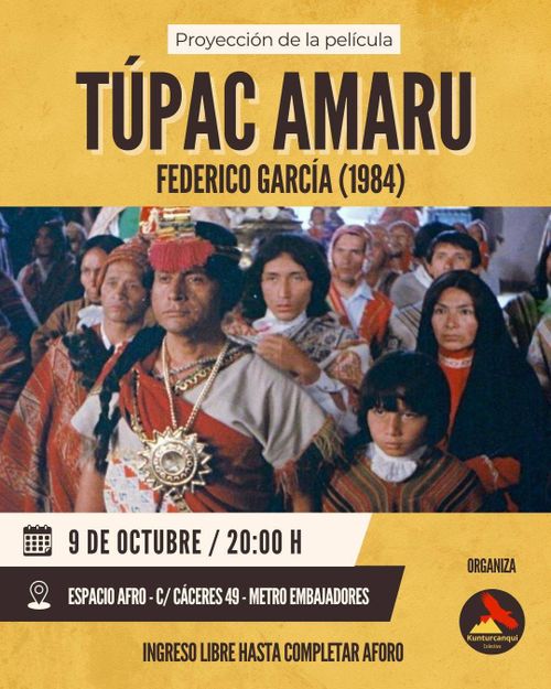 🎥 TÚPAC AMARU EN MADRID