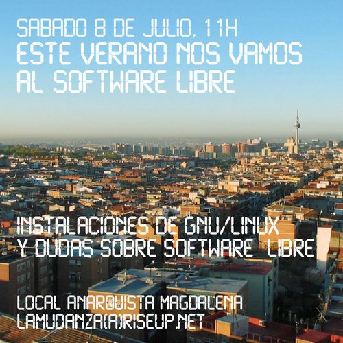 Instalaciones de GNU/Linux y dudas básicas sobre software libre