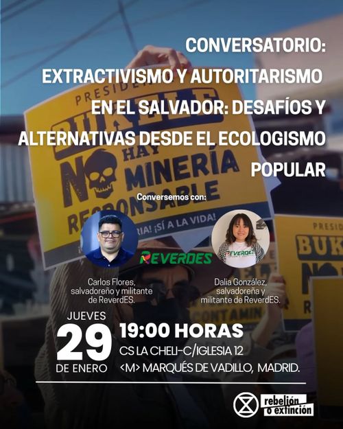 Extractivismo y autoritarismo en El Salvador: Desafíos y alternativas desde el ecologismo popular