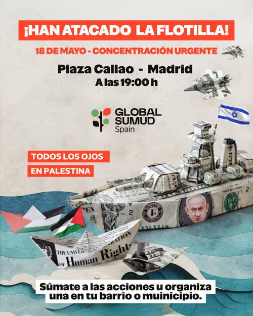 📢🇵🇸Concentración urgente plaza de Callao