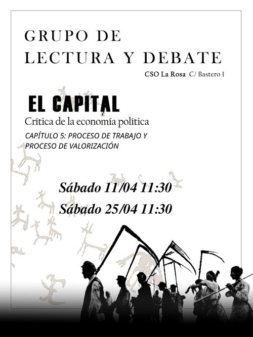 Grupo de lectura: El Capital