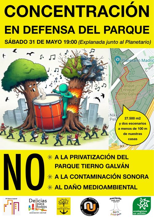‼️ DEFIENDE TU PARQUE, DEFIENDE LA NATURALEZA ‼️