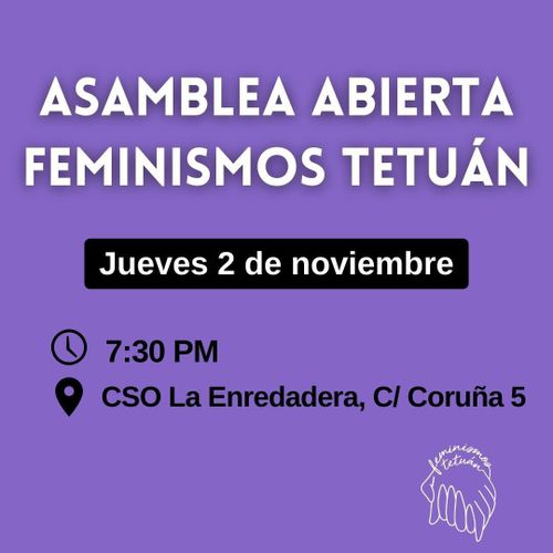 Asamblea Abierta feminismo