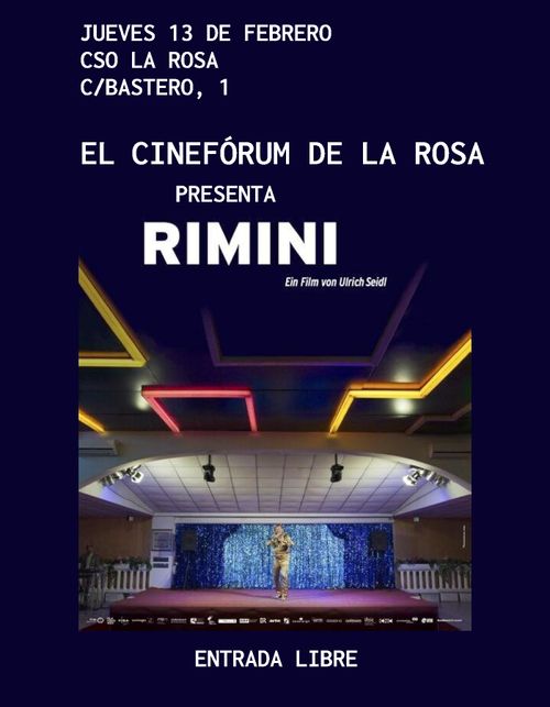 Cineforum de la Rosa