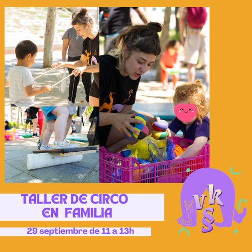 Taller de Circo en Familia 