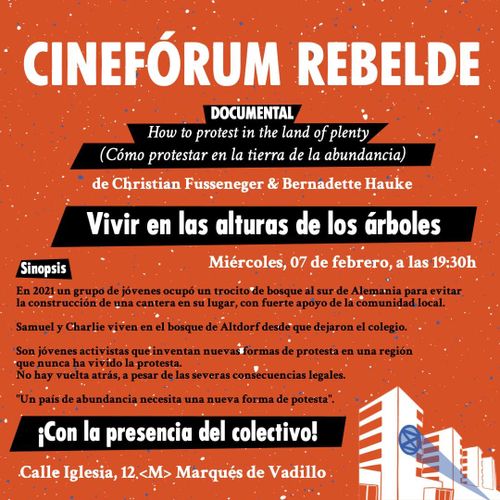 Cineforum Rebelde: How to protest in the land of plenty'