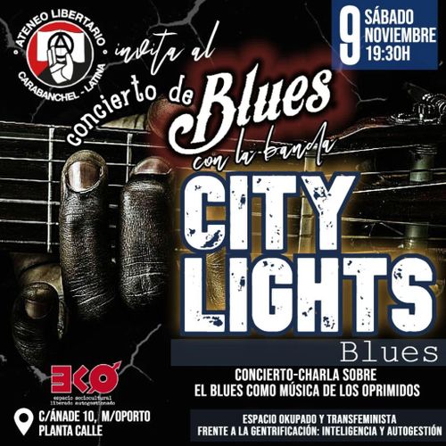 Charla-Concierto sobre el Blues como música de los oprimidos