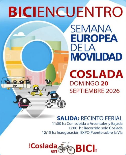 Biciencuentro por un enlace ciclista Madrid-Coslada-Madrid