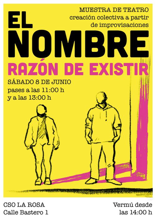 Muestra de Teatro: EL NOMBRE - razón de existir 