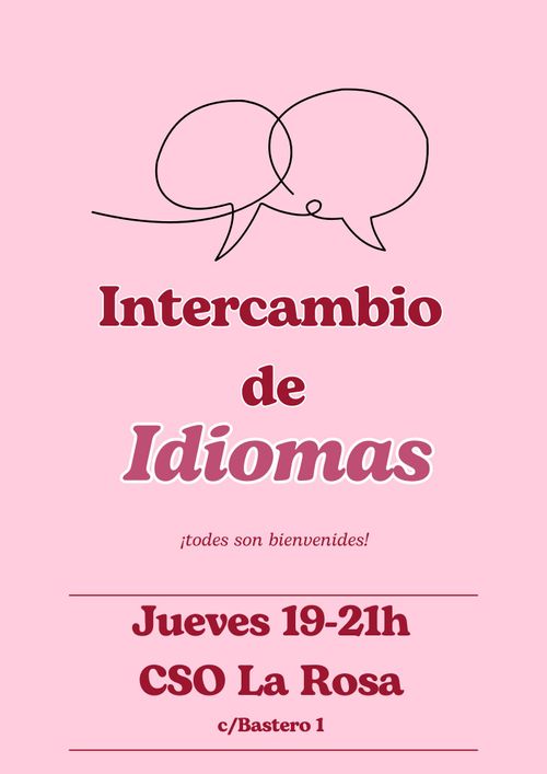 intercambio de idiomas