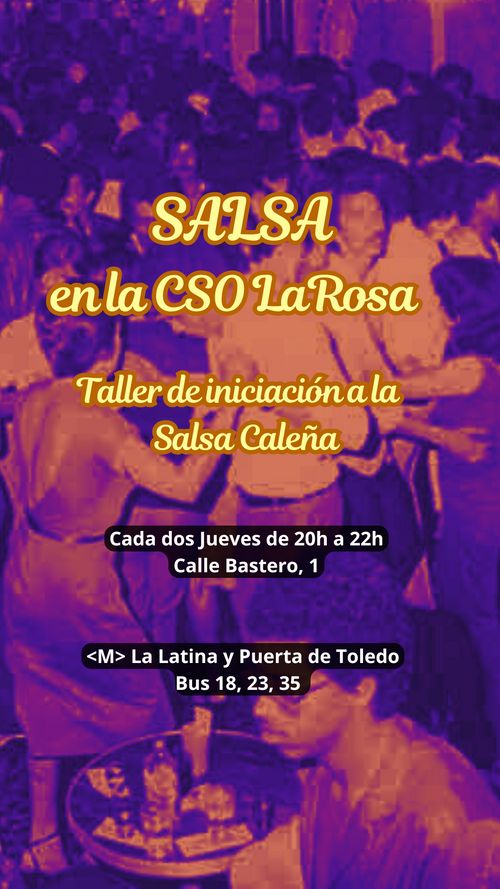 Taller de salsa caleña