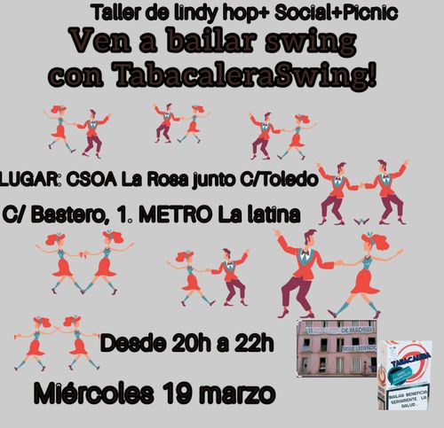 Ven a bailar swing con TabacaleraSwing 