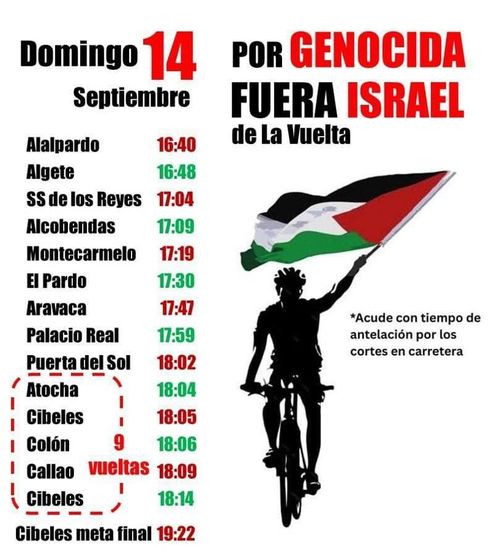 Consigamos que Israel abandone la vuelta
