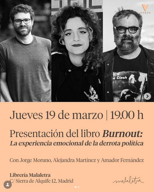 burnout: la experiencia emocional de la derrota política 