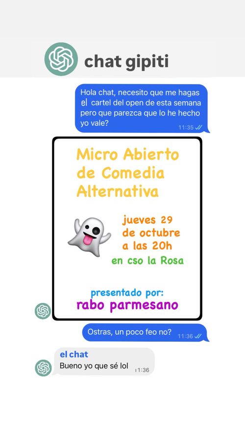 Micro Abierto Comedia Alternativa