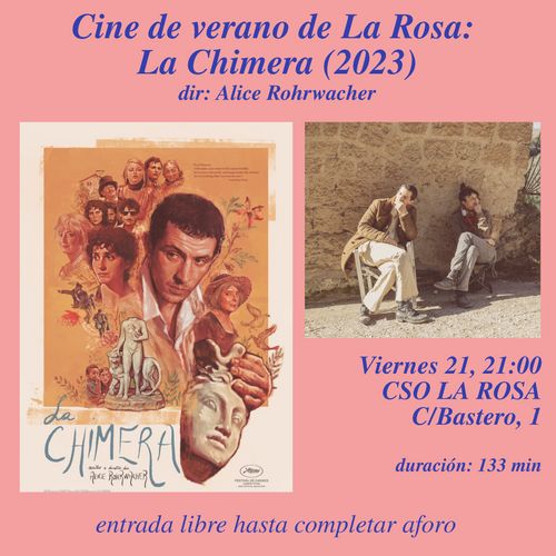 Cine de verano: La Chimera 