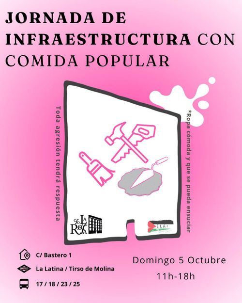 🏩🏢 Taller de infraestructura CSO La Rosa🏩🏢