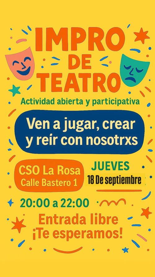 Teatro Improvisación 