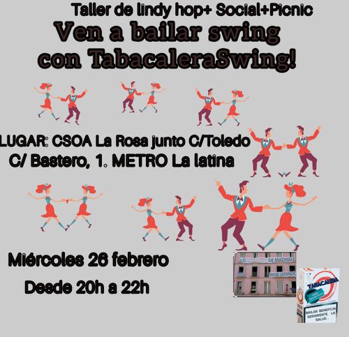 Ven a bailar swing con TabacaleraSwing 