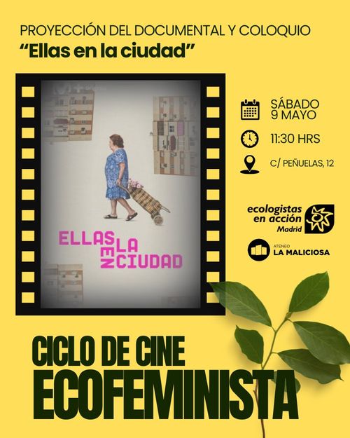 Ciclo de Cine Ecofeminista: “Ellas en la ciudad”