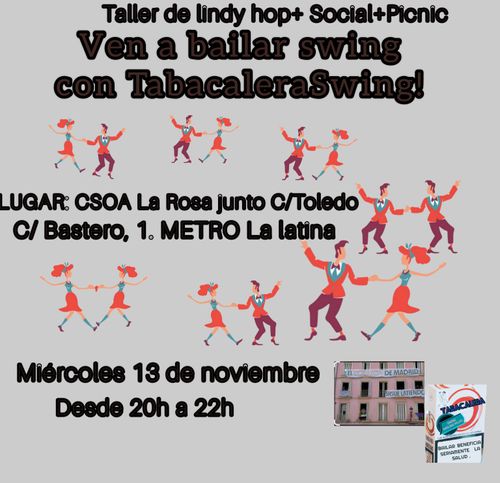 Ven a bailar swing con TabacaleraSwing 