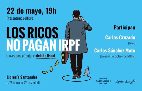 Presentación del libro "Los ricos no pagan IRPF"