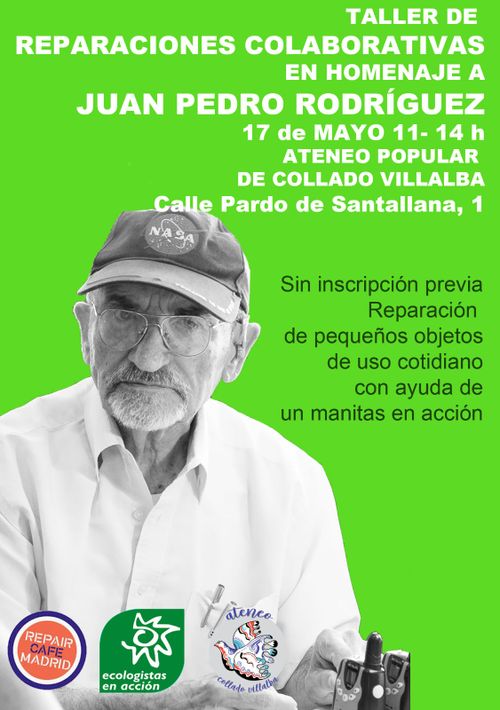 Reparaciones Colaborativas en homenaje a Juan Pedro