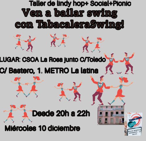 Ven a bailar swing con TabacaleraSwing 