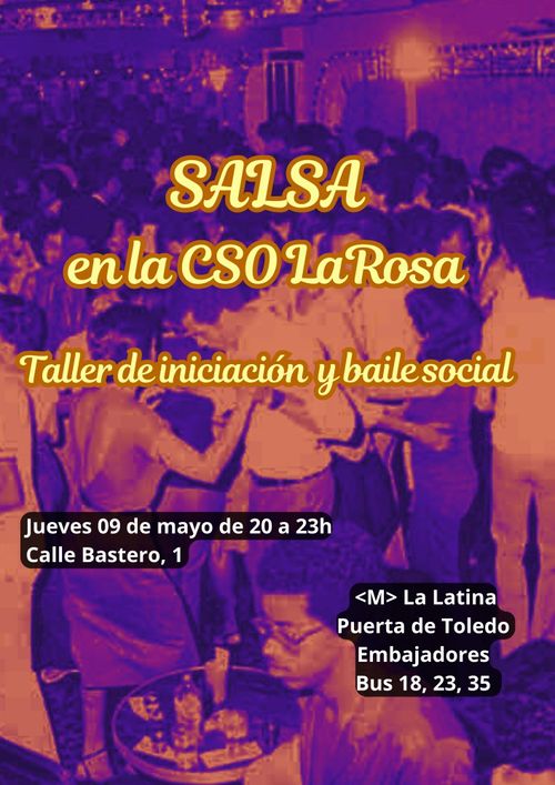 Salsa en la CSO La Rosa