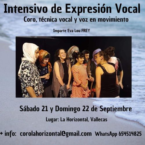 Taller Intensivo Expressión Vocal