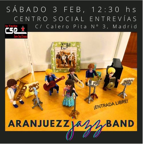 Fiesta Vermú y Swing con Aranjuezz Jazz Band