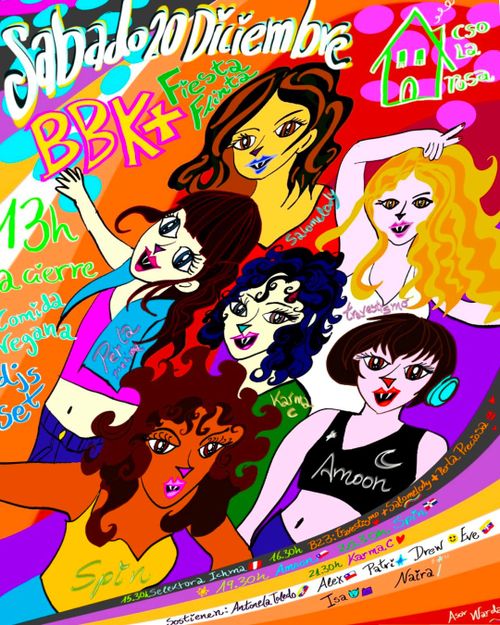 Bbkmas fiesta flinta Feliz Vida-d 🎄🏳️‍🌈🏳️‍⚧️💕