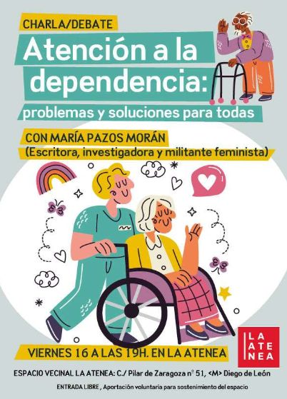 Charla-Debate: «Atención a la dependencia: problemas y soluciones para todos».