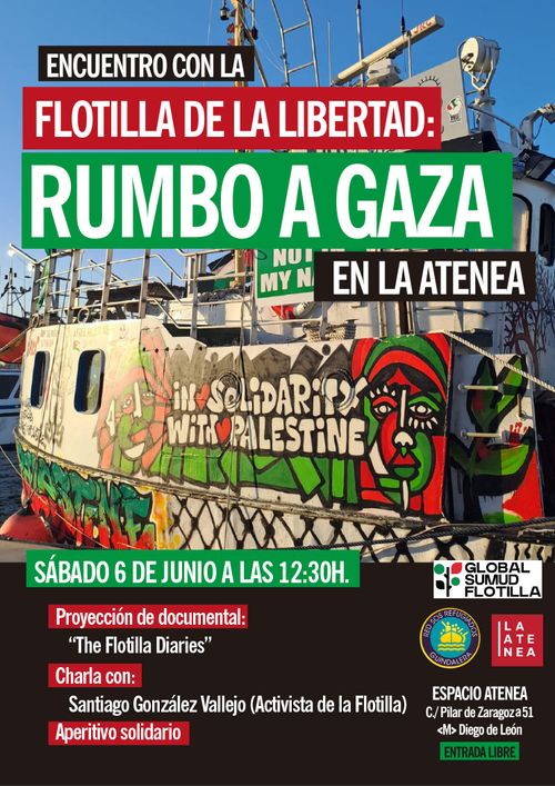 Encuentro con Flotilla Rumbo a Gaza
