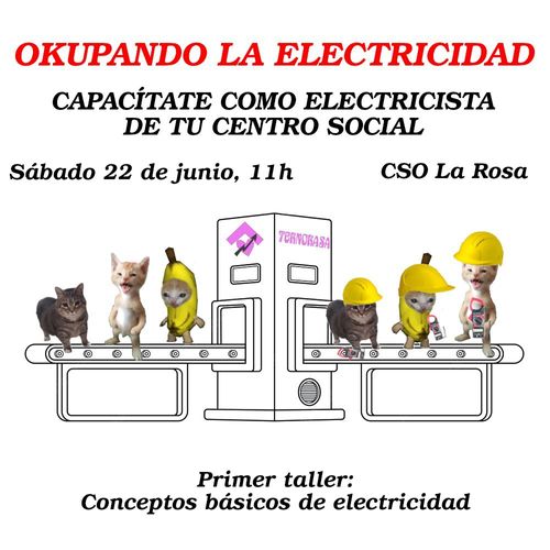 Taller Introductorio de Electricidad para CSO's