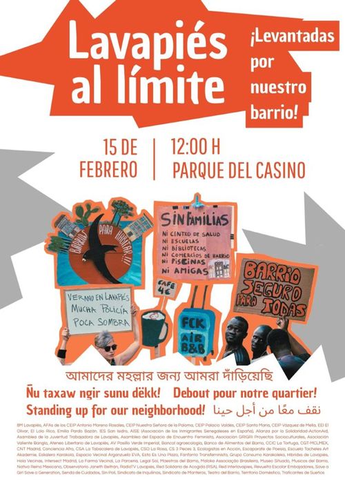  ¡LAVAPIÉS AL LÍMITE!