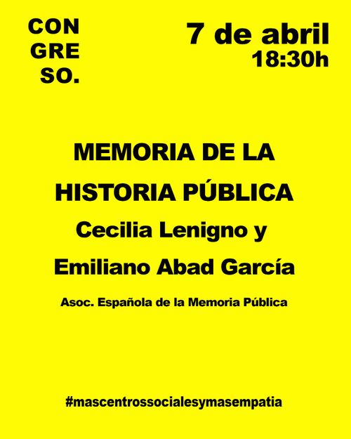 Memoria de la Historia Pública