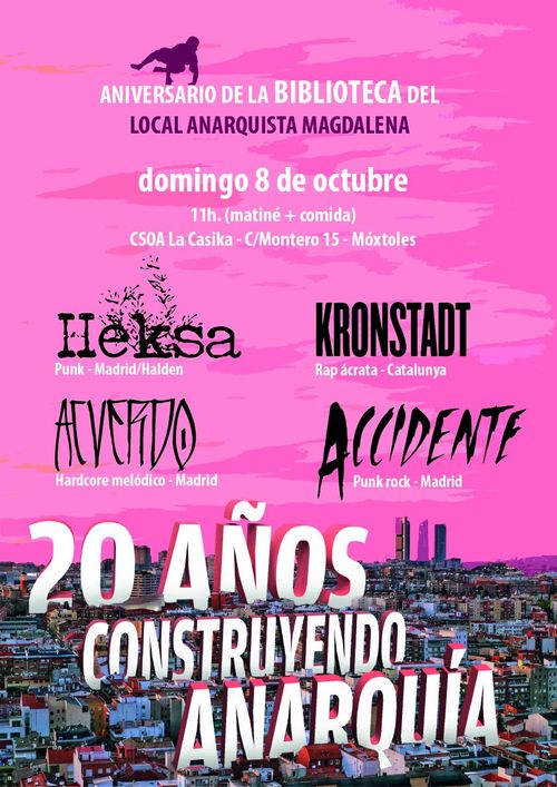 Aniversario Local Anarquista Magdalena