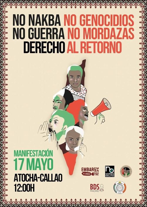 Manifestación pro Palestina
