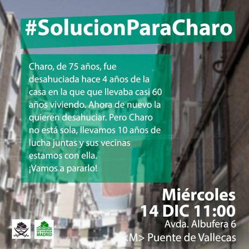 #SolucionParaCharo