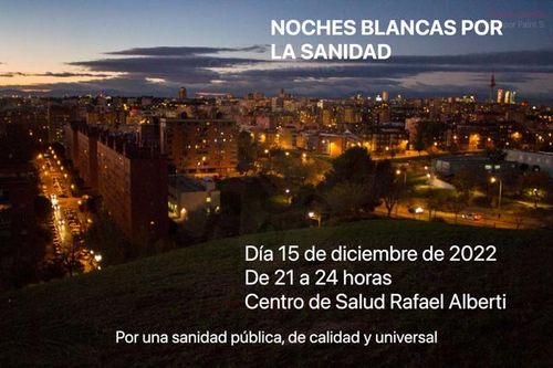 Noches Blancas por la Sanidad