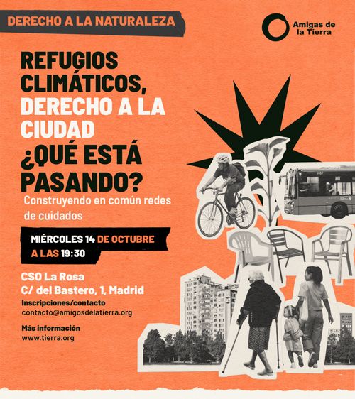 Refugios climáticos, derecho a la ciudad. ¿Qué está pasando?
