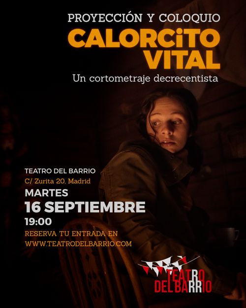 Proyección y coloquio de cortometraje decrecentista