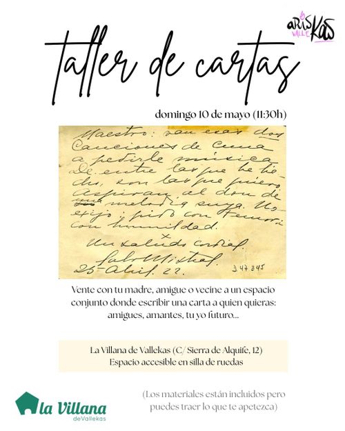 Taller de cartas
