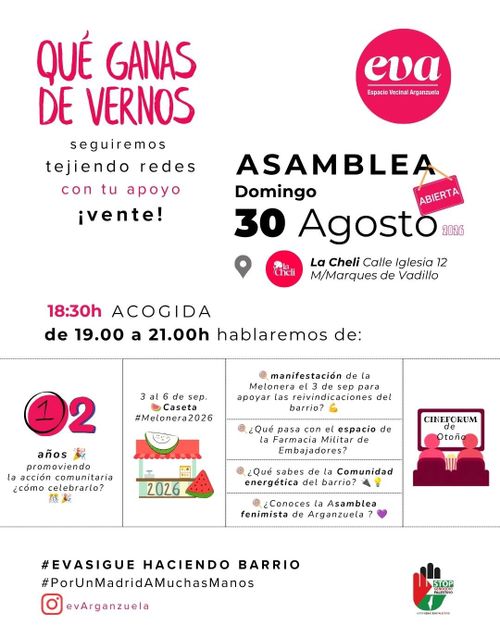 ASAMBLEA ABIERTA EVA
