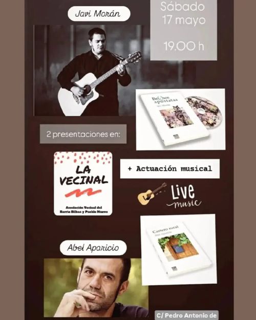 Doble presentación literaria y concierto